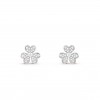 VAN CLEEF ARPELS FRIVOLE EARRINGS, MINI MODEL - WHITE GOLD, DIAMOND  VCARP3W100