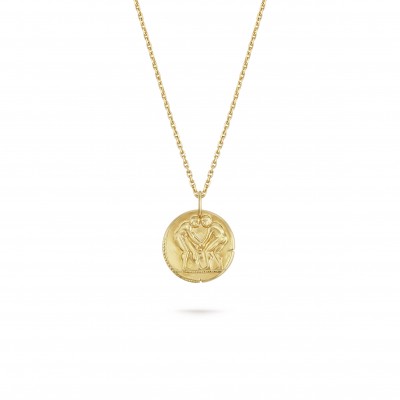 VAN CLEEF ARPELS ZODIAQUE MEDAL GEMINORUM (GEMINI) - YELLOW GOLD  VCARP7SV00