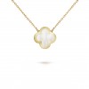 VAN CLEEF ARPELS PURE ALHAMBRA PENDANT - YELLOW GOLD, MOTHER-OF-PEARL  VCARA39700