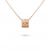 VAN CLEEF ARPELS PERLÉE CLOVERS PENDANT - ROSE GOLD, DIAMOND  VCARO2EE00