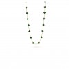 VAN CLEEF ARPELS VINTAGE ALHAMBRA LONG NECKLACE, 20 MOTIFS - YELLOW GOLD, MALACHITE  VCARL88100