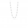 VAN CLEEF ARPELS VINTAGE ALHAMBRA LONG NECKLACE, 20 MOTIFS - WHITE GOLD, DIAMOND  VCARA43300