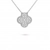 VAN CLEEF ARPELS MAGIC ALHAMBRA PENDANT - WHITE GOLD, DIAMOND  VCARN9MS00