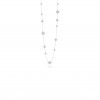 VAN CLEEF ARPELS MAGIC ALHAMBRA LONG NECKLACE, 16 MOTIFS - WHITE GOLD, DIAMOND  VCARN9MO00