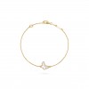 VAN CLEEF ARPELS SWEET ALHAMBRA BUTTERFLY BRACELET - YELLOW GOLD, MOTHER-OF-PEARL  VCARF69000