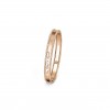 VAN CLEEF ARPELS PERLÉE SIGNATURE BRACELET, MEDIUM MODEL - ROSE GOLD  VCARP3K700