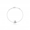 VAN CLEEF ARPELS FRIVOLE BRACELET, MINI MODEL - WHITE GOLD, DIAMOND  VCARP0J500