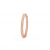 VAN CLEEF ARPELS PERLÉE DIAMONDS BRACELET, 1 ROW, MEDIUM MODEL - ROSE GOLD, DIAMOND  VCARP27F00