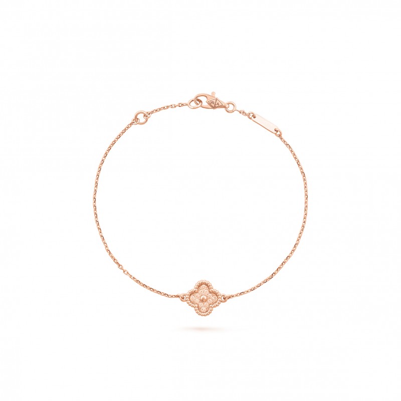 VAN CLEEF ARPELS SWEET ALHAMBRA BRACELET - ROSE GOLD  VCARO8DC00