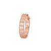 VAN CLEEF ARPELS PERLÉE CLOVERS BRACELET, SMALL MODEL - ROSE GOLD, DIAMOND  VCARN9ER00