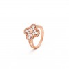 VAN CLEEF ARPELS VINTAGE ALHAMBRA RING - ROSE GOLD, DIAMOND  VCARP2R400