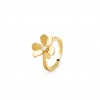 VAN CLEEF ARPELS FRIVOLE RING, 1 FLOWER, SMALL MODEL - YELLOW GOLD  VCARP2DS00