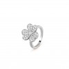 VAN CLEEF ARPELS FRIVOLE RING, 1 FLOWER - WHITE GOLD, DIAMOND  VCARD31600