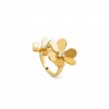 VAN CLEEF ARPELS FRIVOLE BETWEEN THE FINGER RING - YELLOW GOLD, DIAMOND  VCARB67600