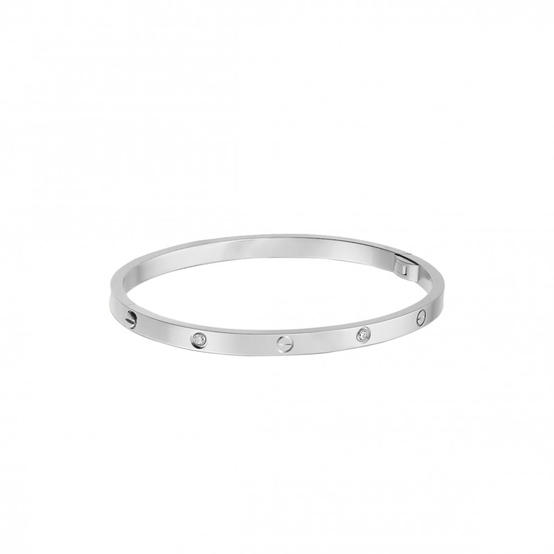 CARTIER  LOVE BRACELET, SMALL MODEL, 6 DIAMONDS B6047717