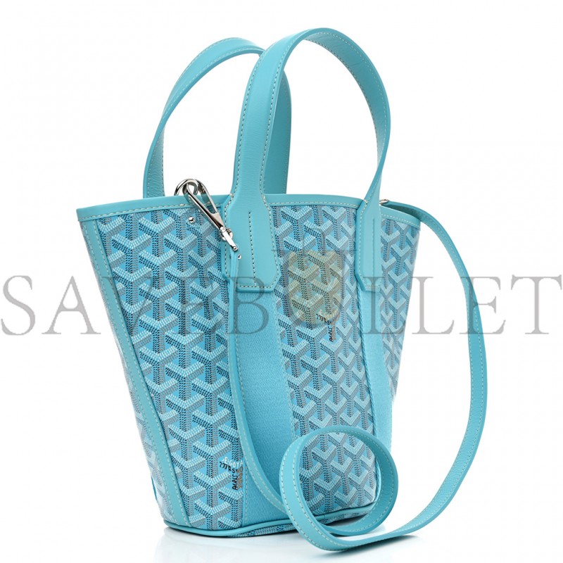 GOYARD BELHARRA PM BLEU TURQUOISE (24*18*14cm) 