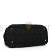 PRADA TESSUTO NYLON GAUFRE TOTE BLACK (34*26*17cm)