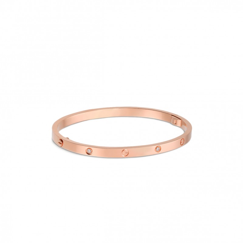 CARTIER  LOVE BRACELET, SMALL MODEL, 6 DIAMONDS B6047617