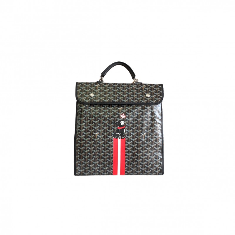 GOYARD SAINT LÉGER BACKPACK X HULOT EDMON STLEGEMMLTY01CG01P (37*34*15cm)