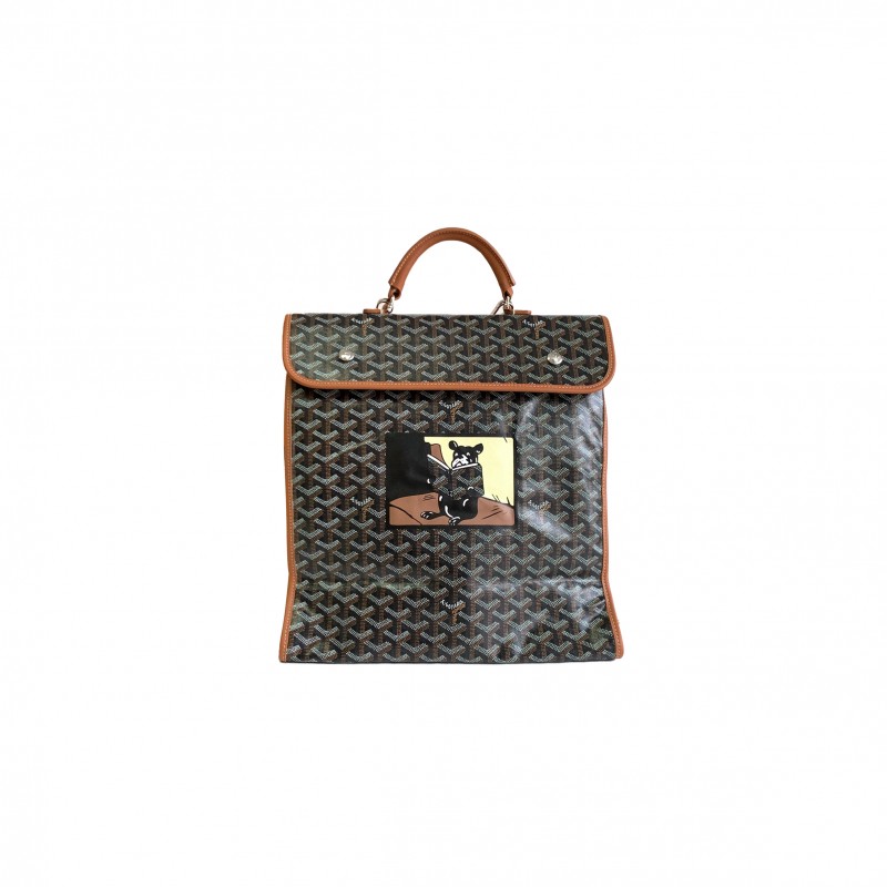 GOYARD SAINT LÉGER BACKPACK X HULOT EDMON STLEGEMMLTY01CG03P (37*34*15cm)