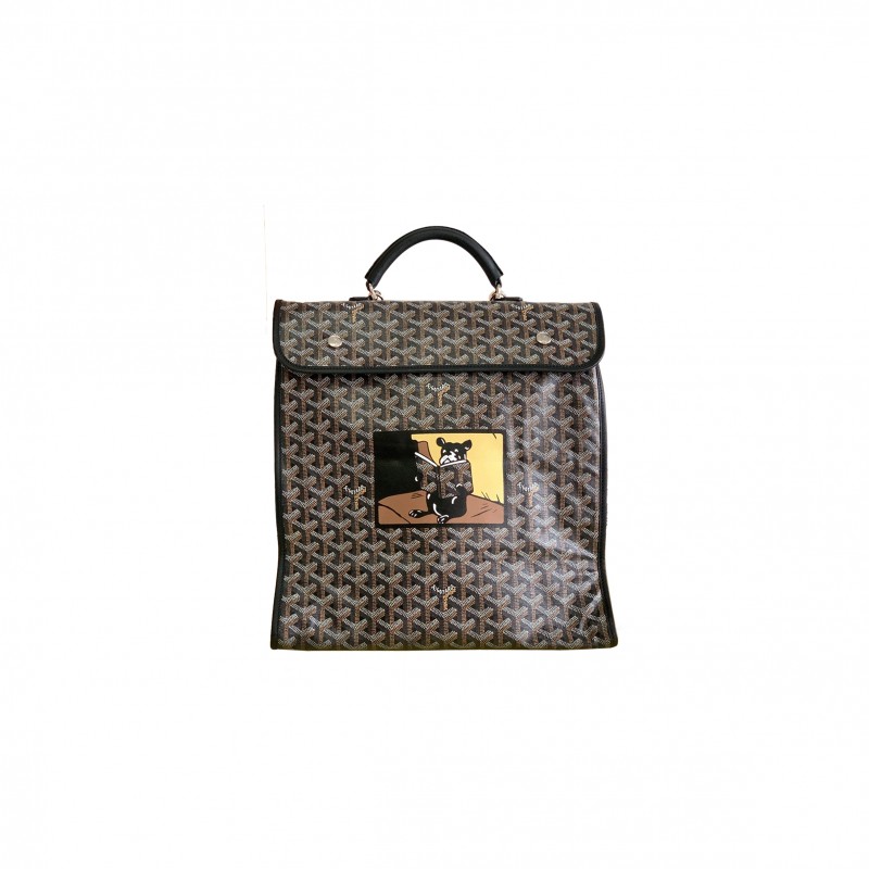 GOYARD SAINT LÉGER BACKPACK X HULOT EDMON STLEGEMMLTY01CG01P (37*34*15cm) 