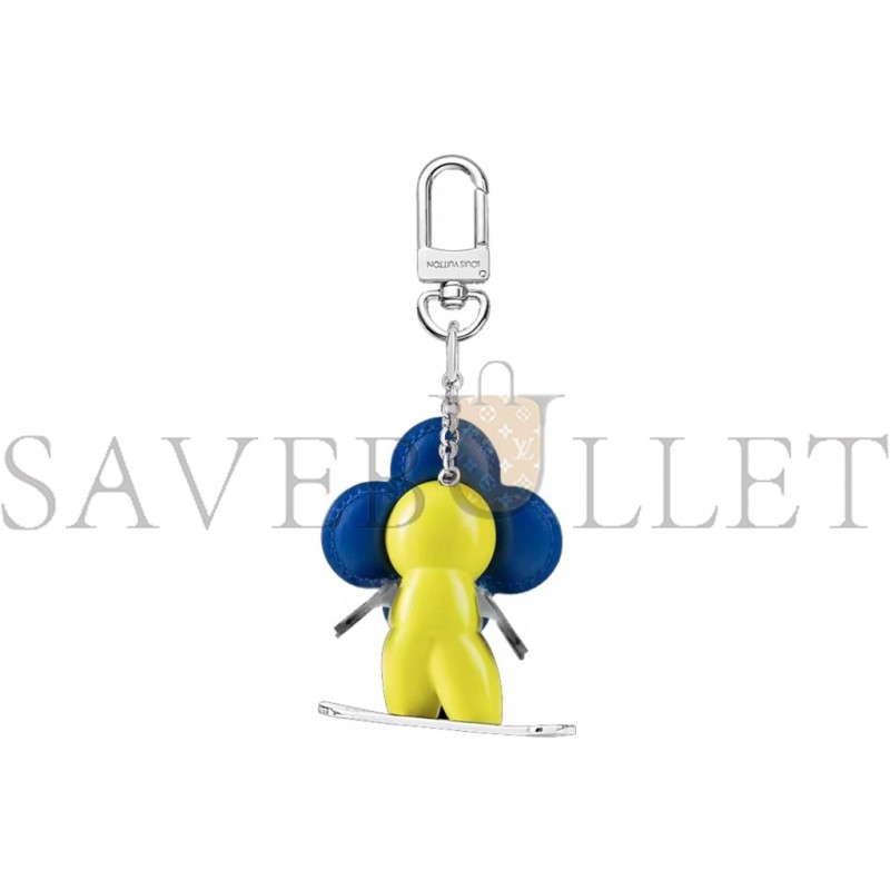 LOUIS VUITTON LOUIS VUITTON BAG CHARM KEY HOLDER BLUE M00965