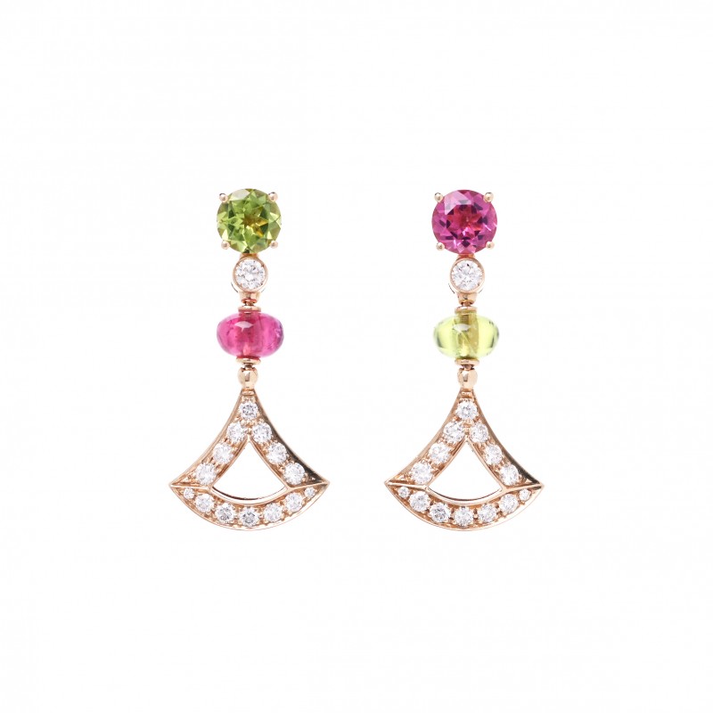 BVLGARI DIVAS' DREAM DROP EARRINGS 853263