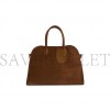 THE ROW MARGAUX 12 SUEDE SHOULDER CROSSBODY BAG W1586-L25 (30*23*19cm)