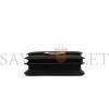 HERMES CONSTANCE 18 BLACK EPSOM ROSE GOLD HARDWARE (18*16*6cm)