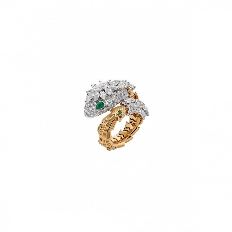 BVLGARI SERPENTI VIPER RING 