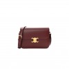 CELINE SHINY CALFSKIN MEDIUM TRIOMPHE LIGHT BURGUNDY  (23*15*5cm)