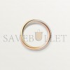 CARTIER TRINITY RING, SMALL MODEL B4235100