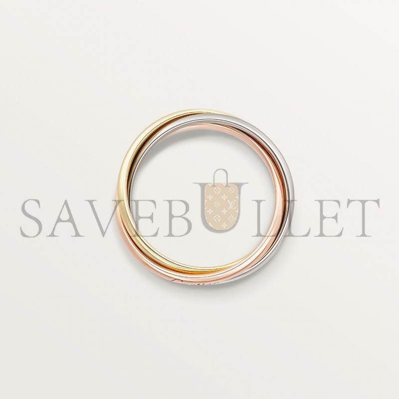 CARTIER TRINITY RING, SMALL MODEL B4235100