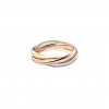 CARTIER TRINITY RING, SMALL MODEL B4235100