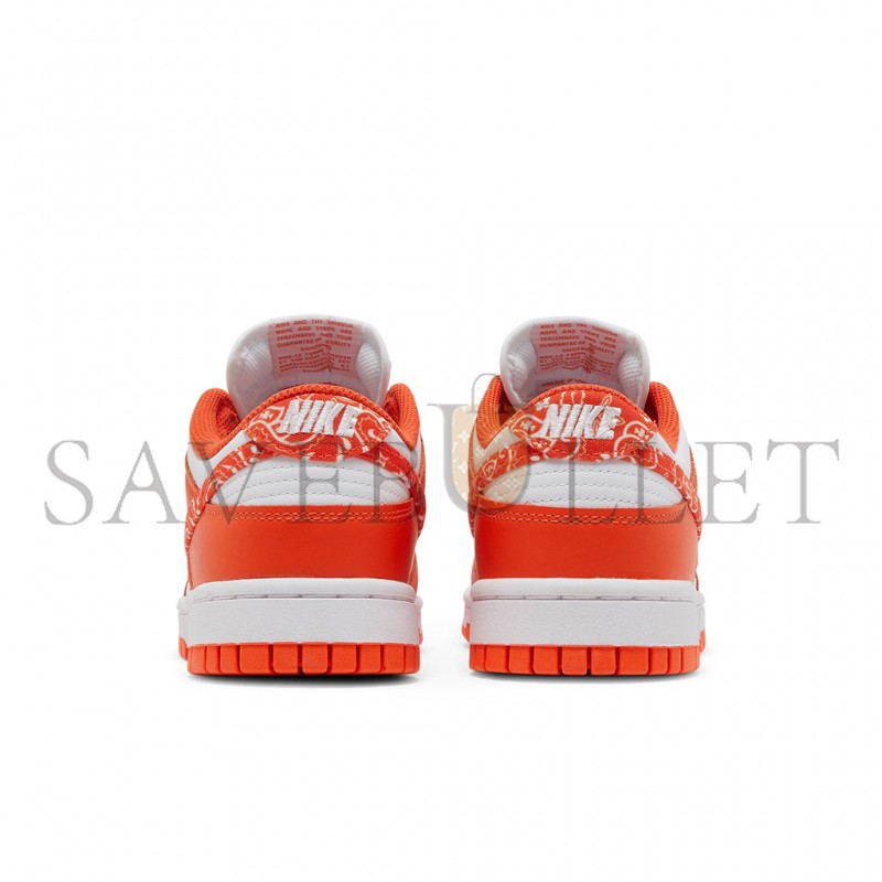 NIKE SB DUNK LOW ORANGE PAISLEY DH4401