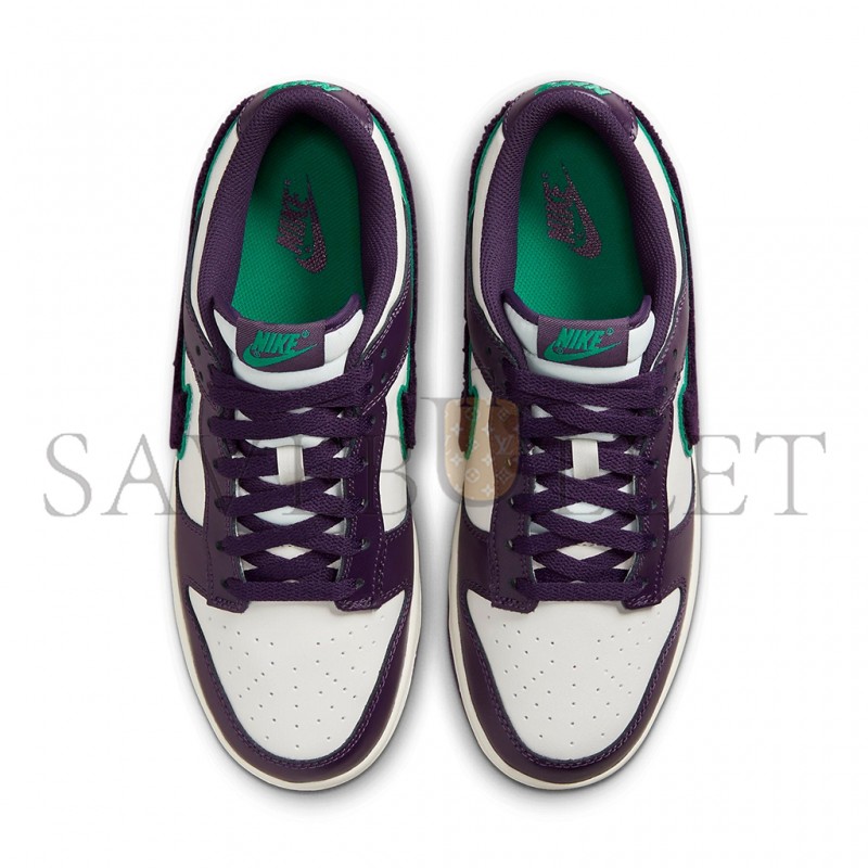 NIKE DUNK LOW CHENILLE SWOOSH DQ7683-100