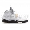 NIKE AIR JORDAN 5 RETRO WHITE AND BLACK DD0587-110