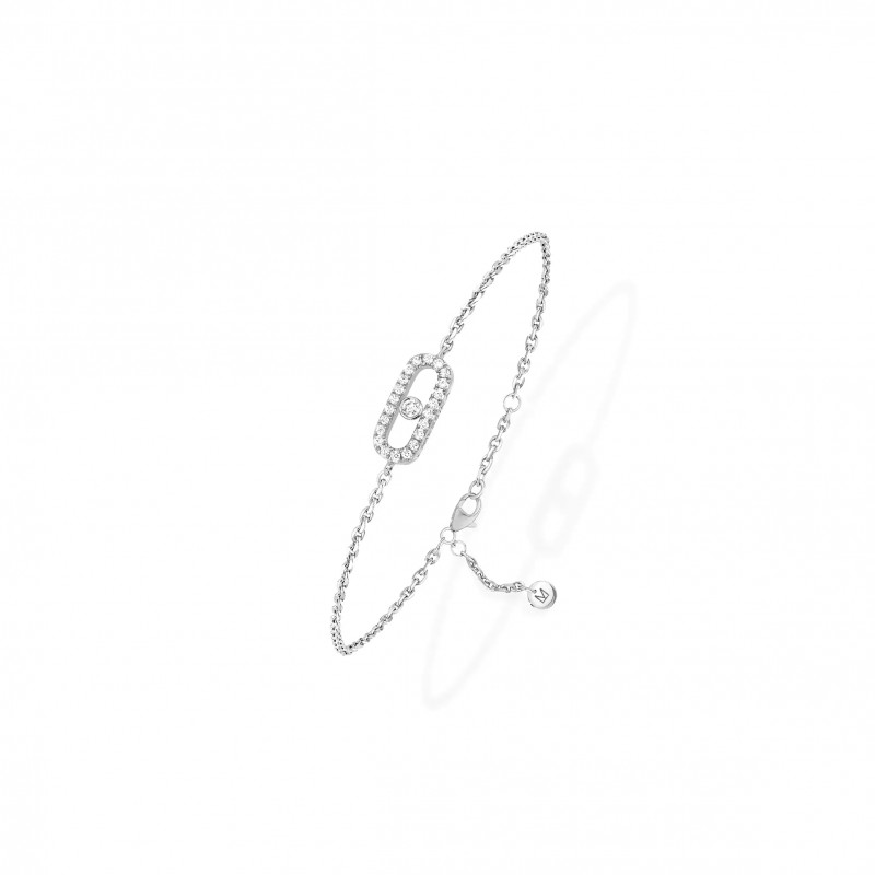 MESSIKA PARIS MESSIKA CARE(S) PAVÉ BRACELET WHITE GOLD DIAMOND BRACELET 12075-WG