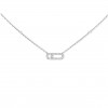 MESSIKA PARIS MOVE UNO PAVÉ WHITE GOLD DIAMOND NECKLACE 4708