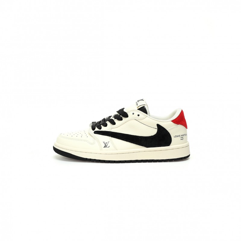 NIKE AIR JORDAN 1 LOW OG SP BEIGE RED BLACK LV LX1988-700