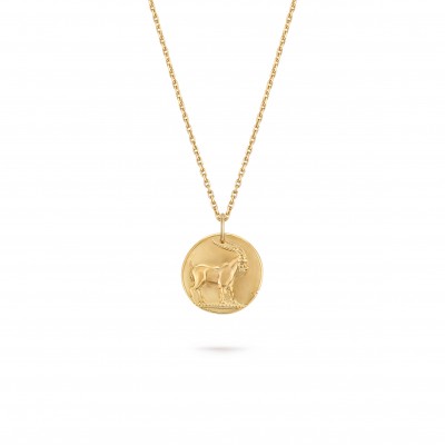 VAN CLEEF ARPELS ZODIAQUE MEDAL CAPRICORNI (CAPRICORN) - YELLOW GOLD  VCARP7SR00