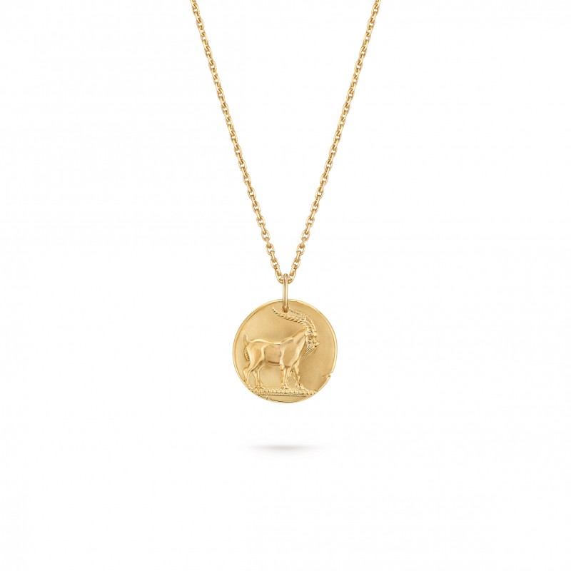 VAN CLEEF ARPELS ZODIAQUE MEDAL CAPRICORNI (CAPRICORN) - YELLOW GOLD  VCARP7SR00