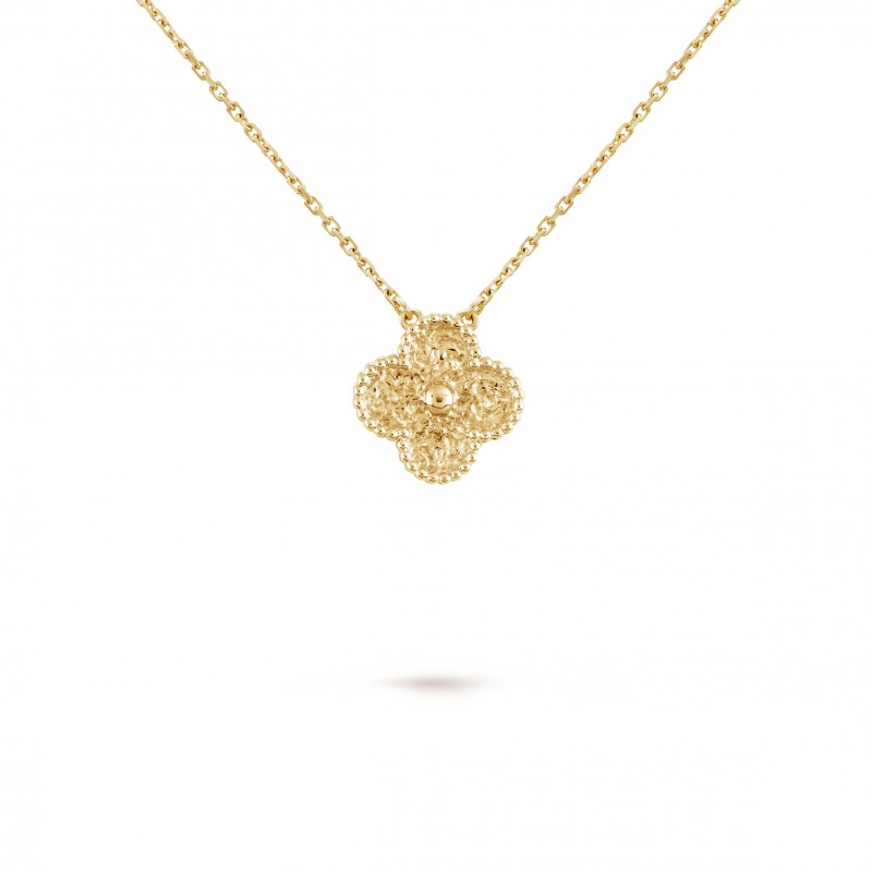 VAN CLEEF ARPELS VINTAGE ALHAMBRA PENDANT - YELLOW GOLD  VCARO1IF00