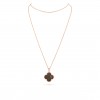 VAN CLEEF  ARPELS MAGIC ALHAMBRA LONG NECKLACE, 1 MOTIF - ROSE GOLD, MOTHER-OF-PEARL  VCARP6I200