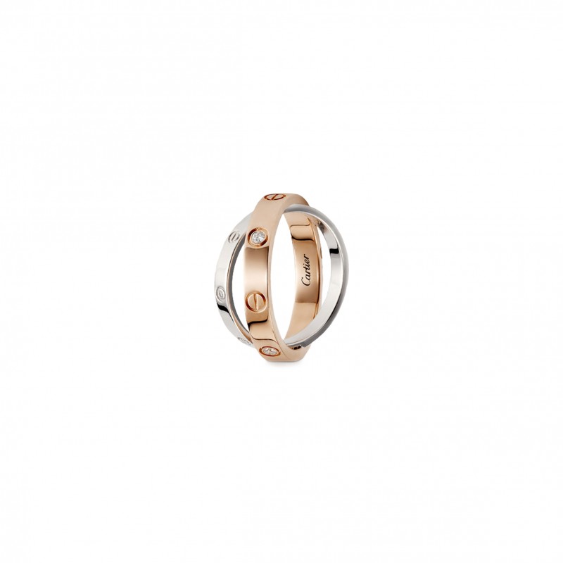 CARTIER  LOVE RING, 6 DIAMONDS B4094300