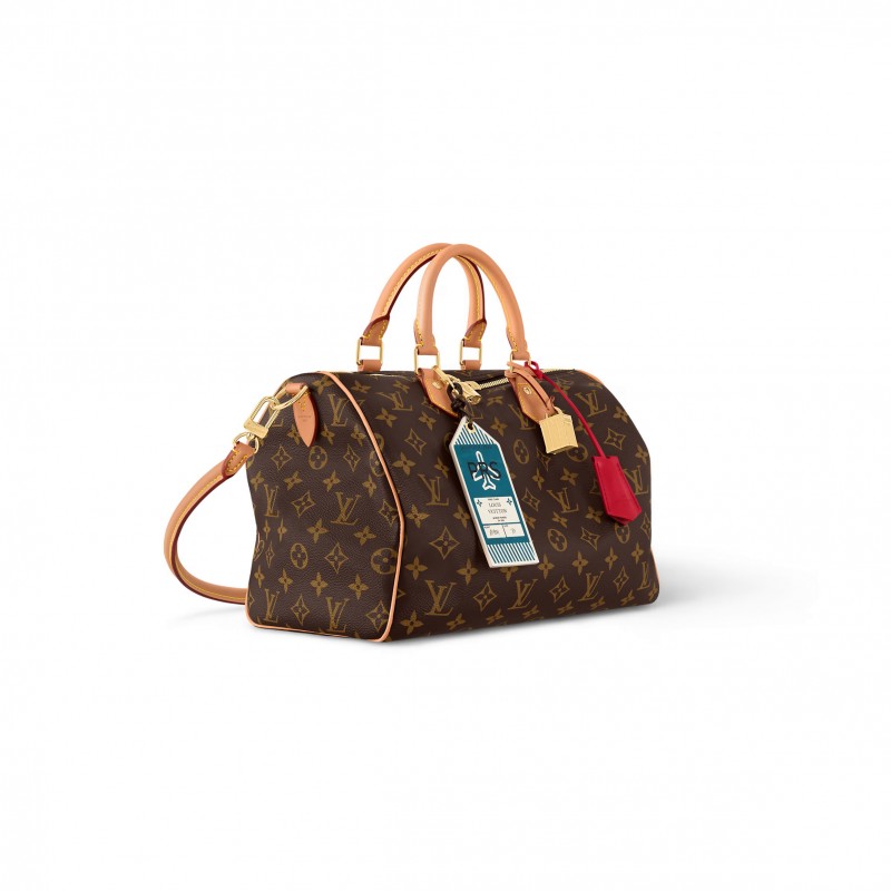 LOUIS VUITTON SPEEDY SOFT 30 CRAFTY M11945 (30*21*17cm)