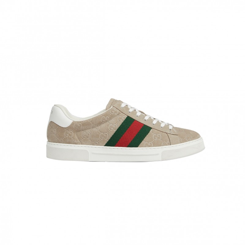 GUCCI MEN'S ACE SNEAKER WITH WEB 798652