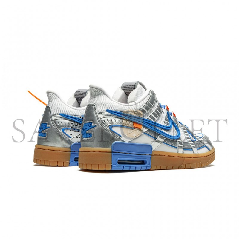 NIKE OFF-WHITE X NIKE AIR RUBBER DUNK UNIVERSITY BLUE CU6015-700