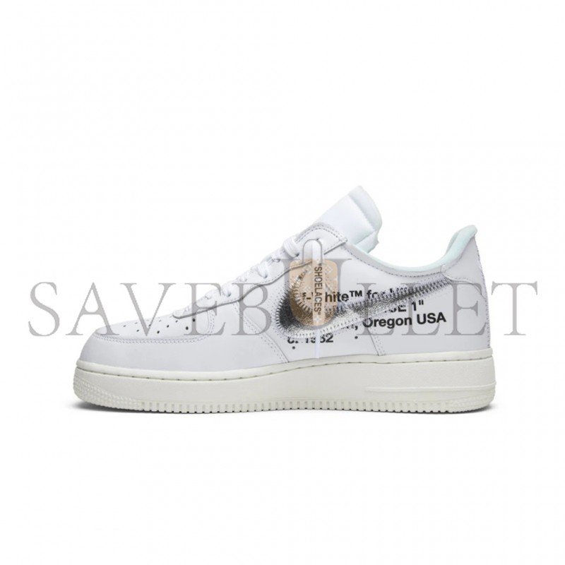 NIKE OFF-WHITE X NIKE AIR FORCE 1 WHITE AO4297-100