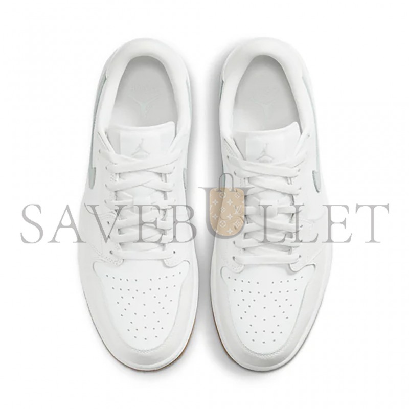 NIKE AIR JORDAN 1 LOW GOLF WHITE GUM DD9315-111